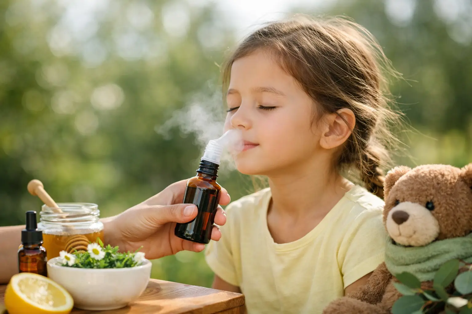 Natural respiratory support for children