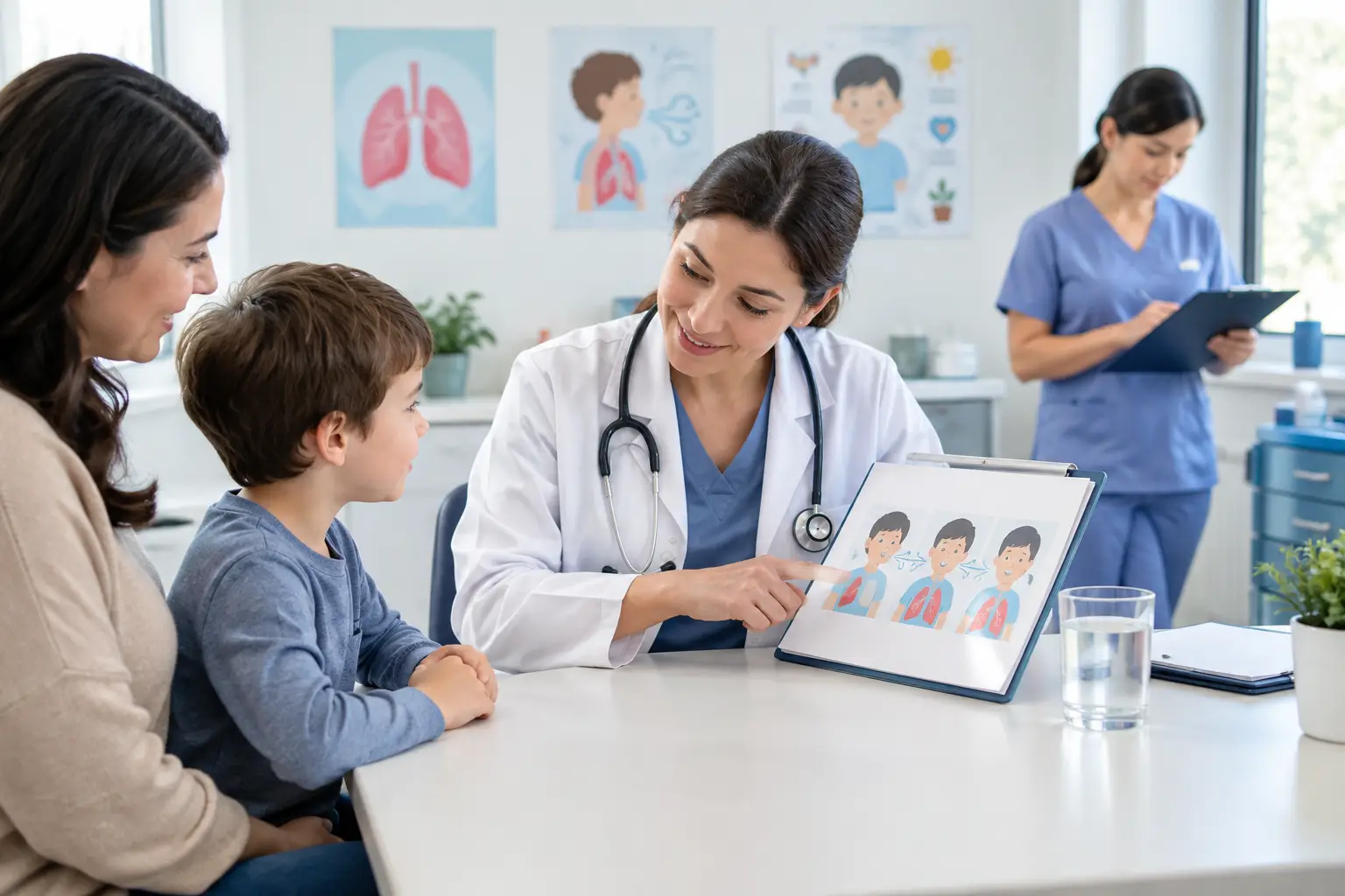 child cough recovery coaching example