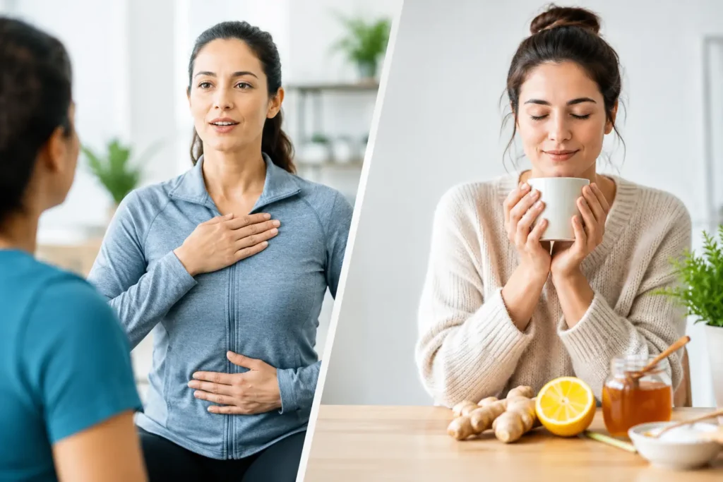 Respiratory Coaching Versus Self Guided Remedies