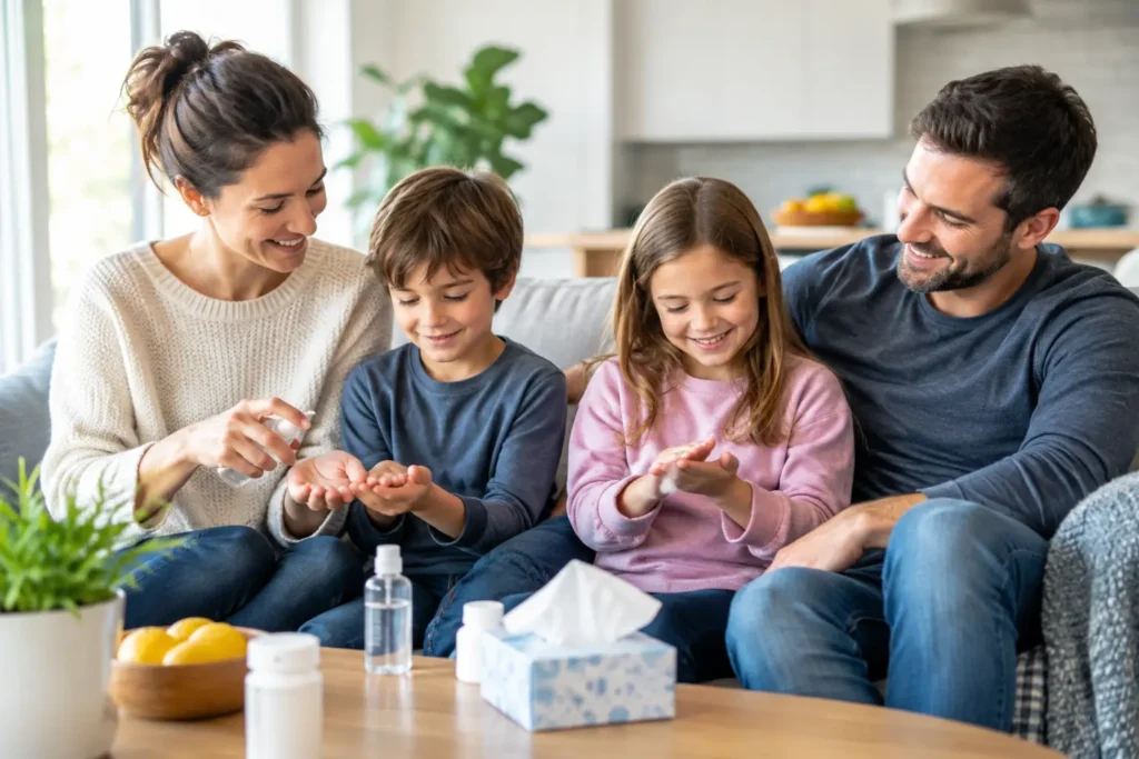 Routines for Fewer Sick Days for Busy Families