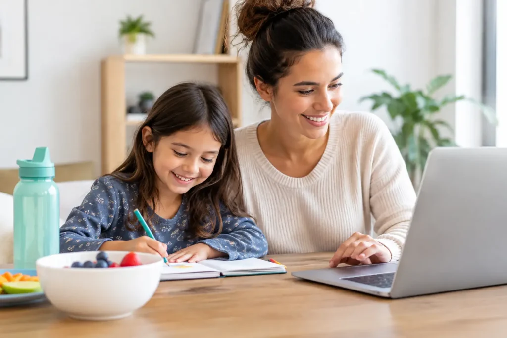 Working Moms Guide to Child Wellness at Home